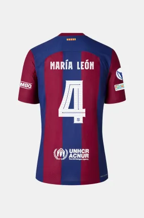 UWCL FC Barcelona home shirt 23/24 - Women - MARA LEN