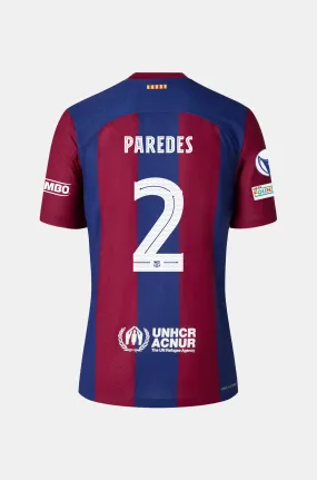 UWCL FC Barcelona home shirt 23/24 - Women - PAREDES