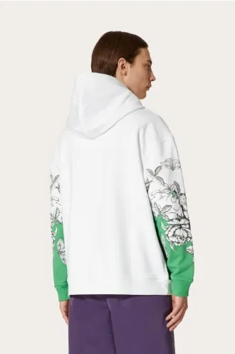 VALENTINO  |Street Style Long Sleeves Logo Luxury Sweatshirts