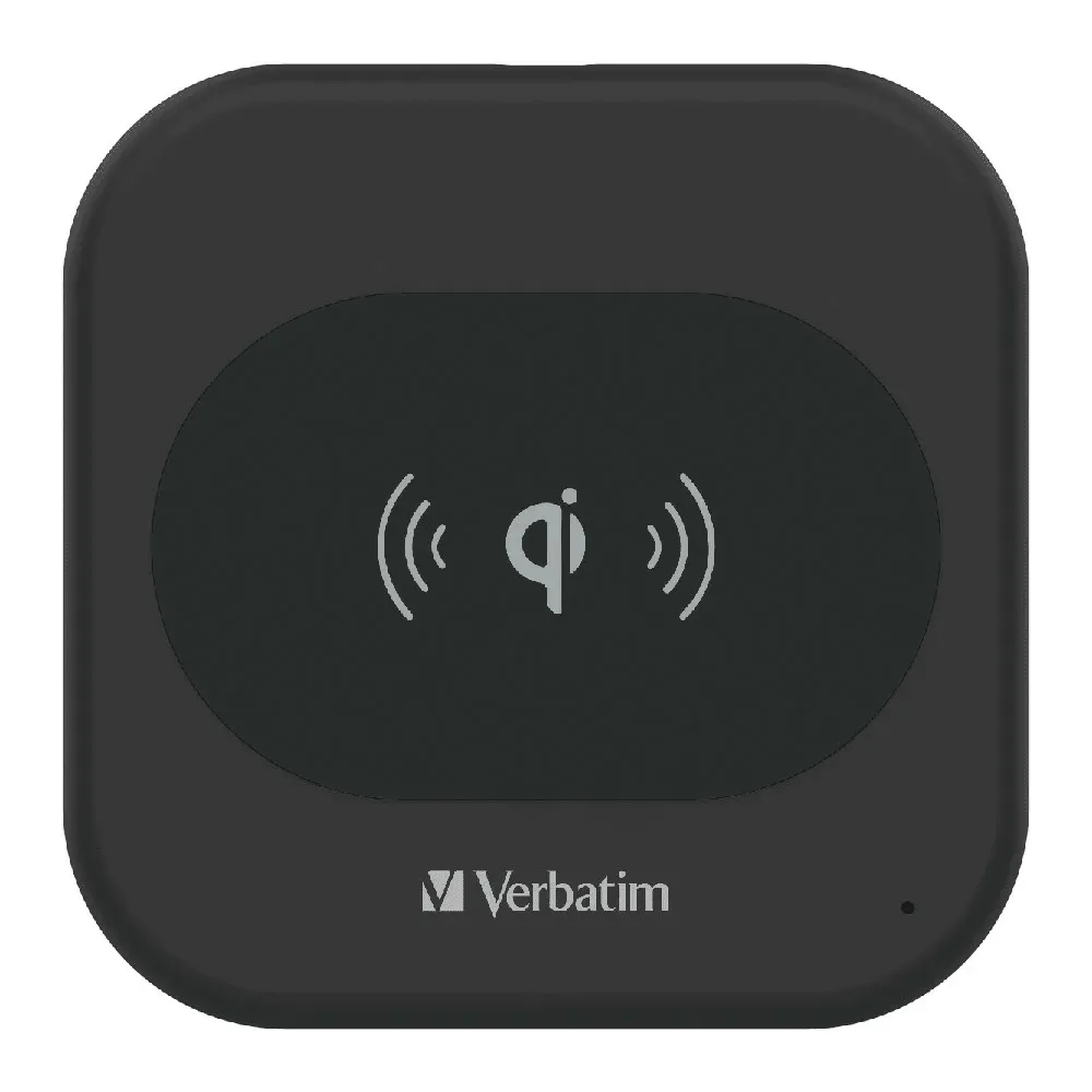 Verbatim 15w Wireless Charger Space Grey