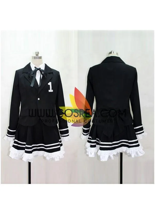 Vocaloid Miku Hatsune Secret Police Cosplay Costume