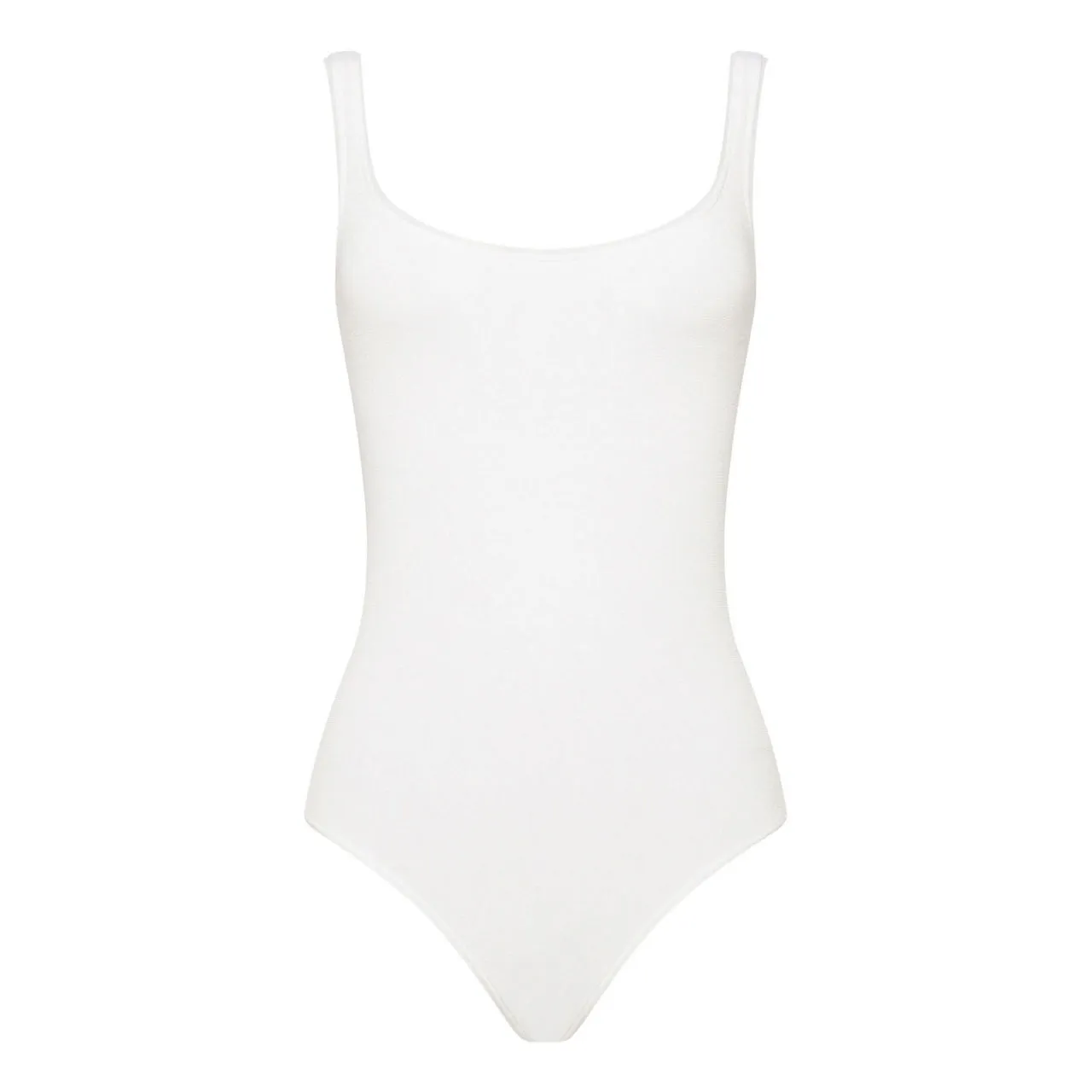 WOLFORD Jamaika Bodysuit - White