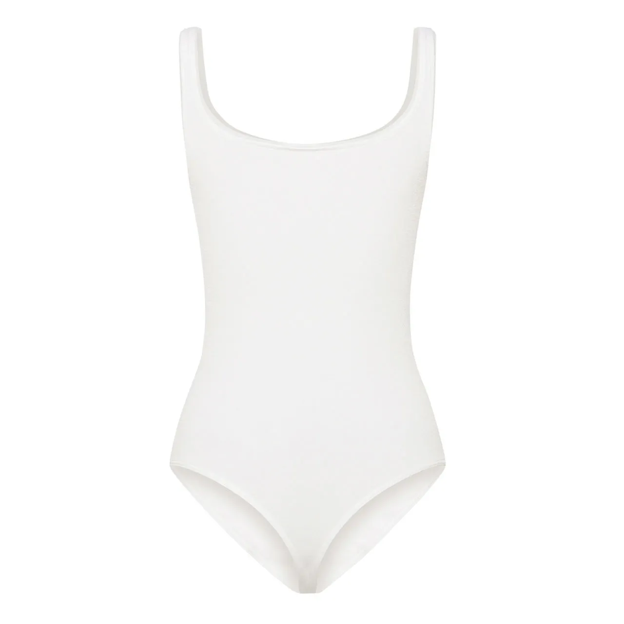 WOLFORD Jamaika Bodysuit - White