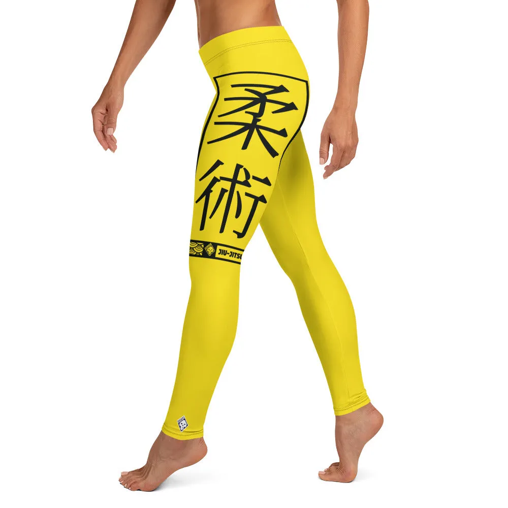 Women's Yoga Pants Workout Leggings For Jiu Jitsu 017 - Golden Sun