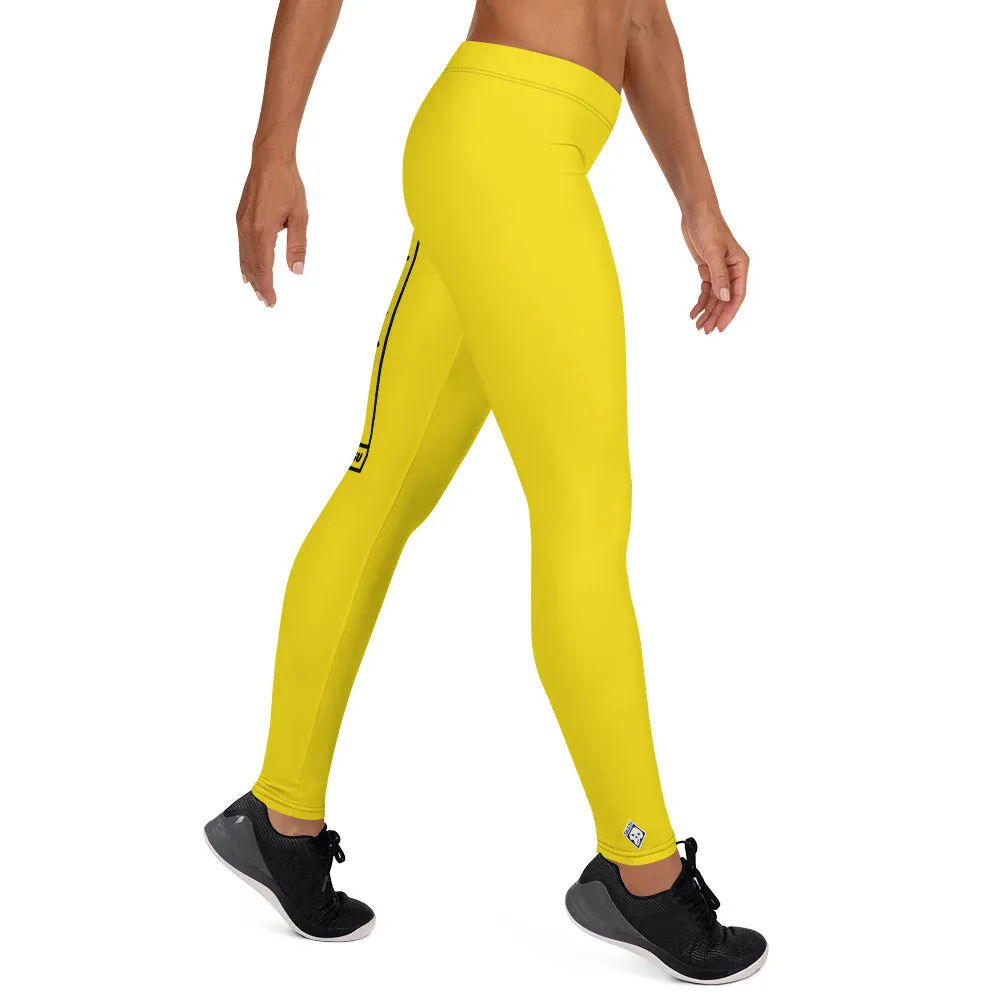 Women's Yoga Pants Workout Leggings For Jiu Jitsu 017 - Golden Sun