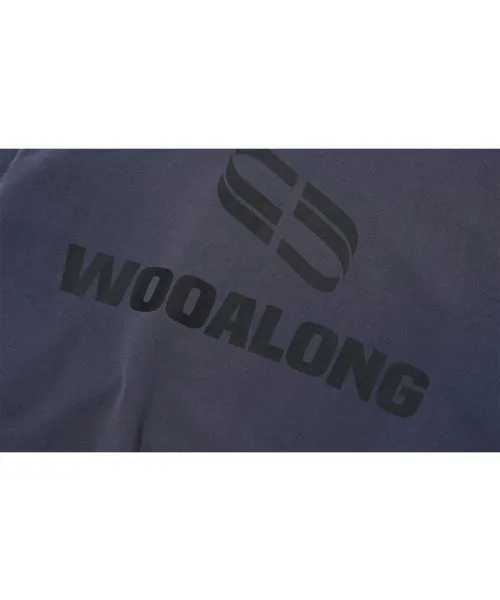 WOOALONG  |Unisex Street Style Long Sleeves Logo Sweatshirts