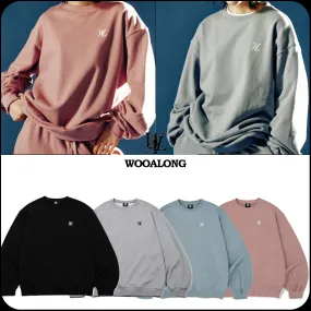 WOOALONG  |【WOOALONG】★ Signature balloon over sweatshirt