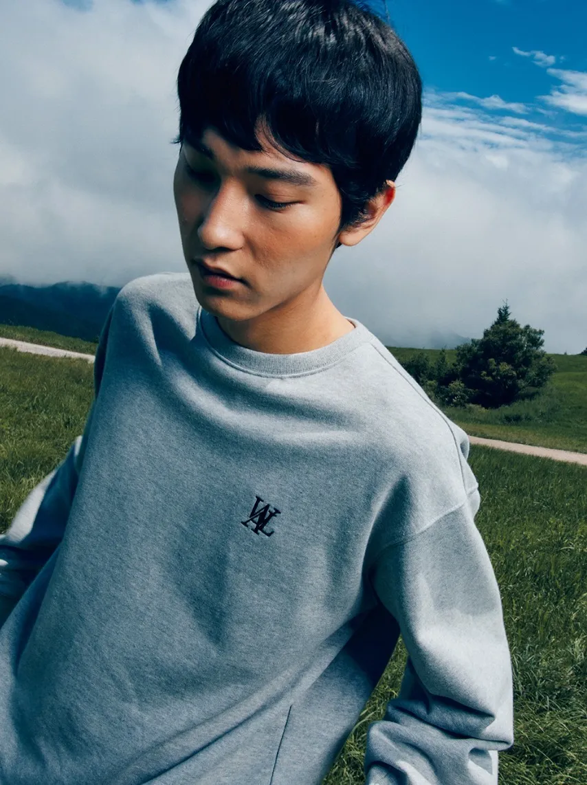 WOOALONG  |【WOOALONG】★ Signature balloon over sweatshirt